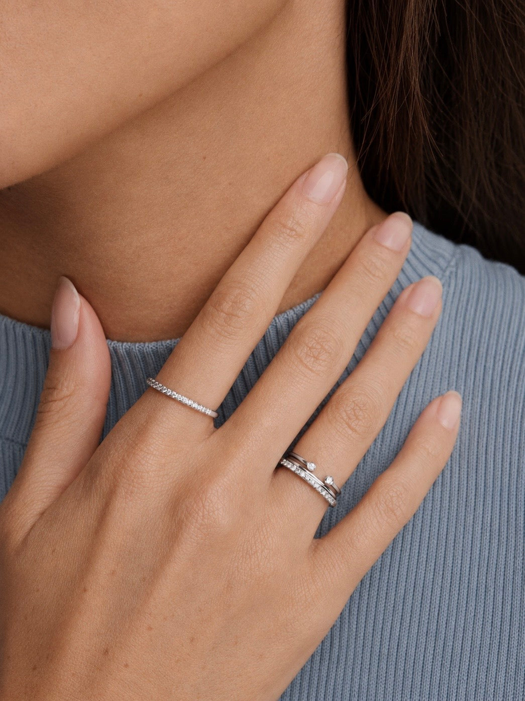 LUMI FINE DIAMOND BAND (1.5MM)