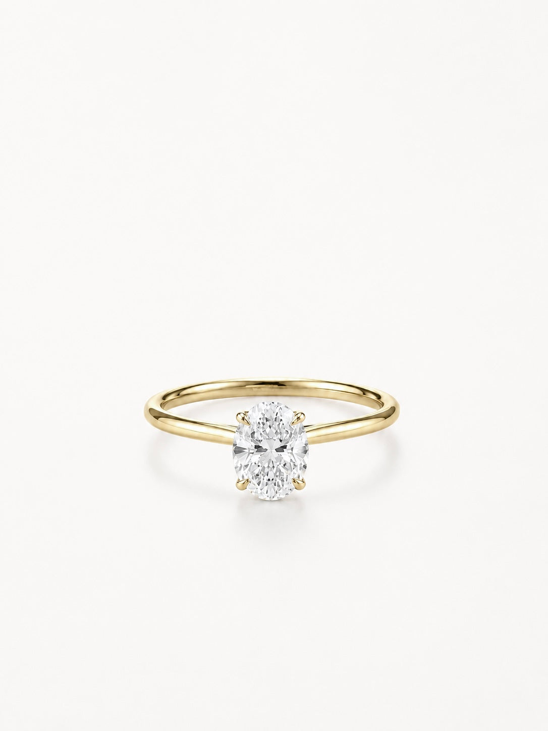 THE OVAL SOLITAIRE RING