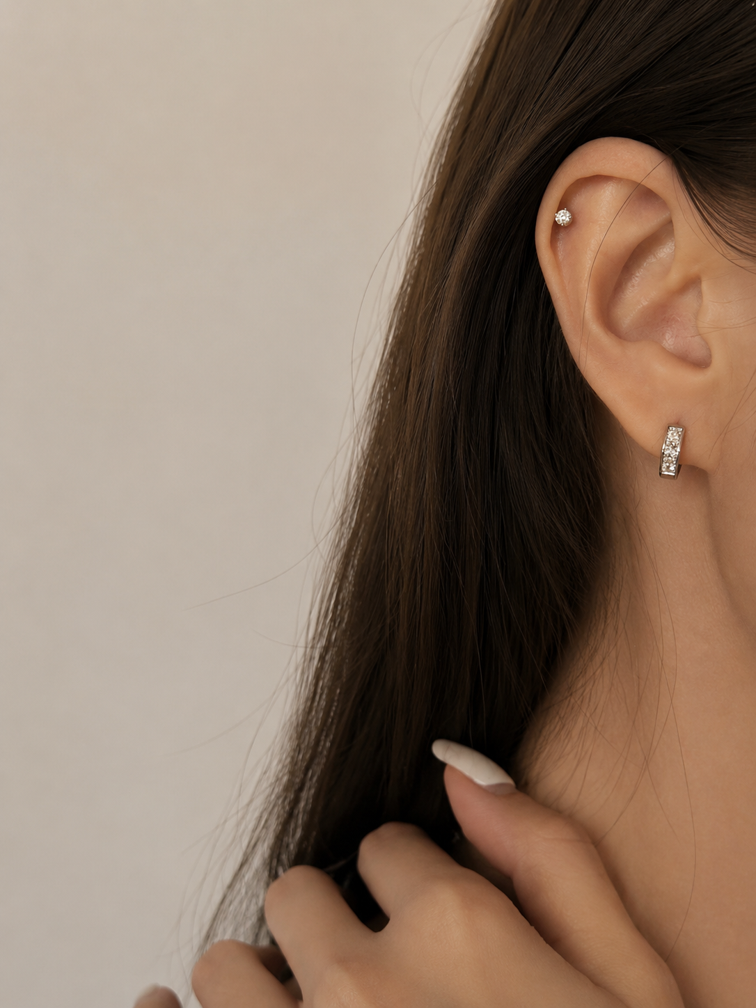 PETITE DIAMOND STUDS