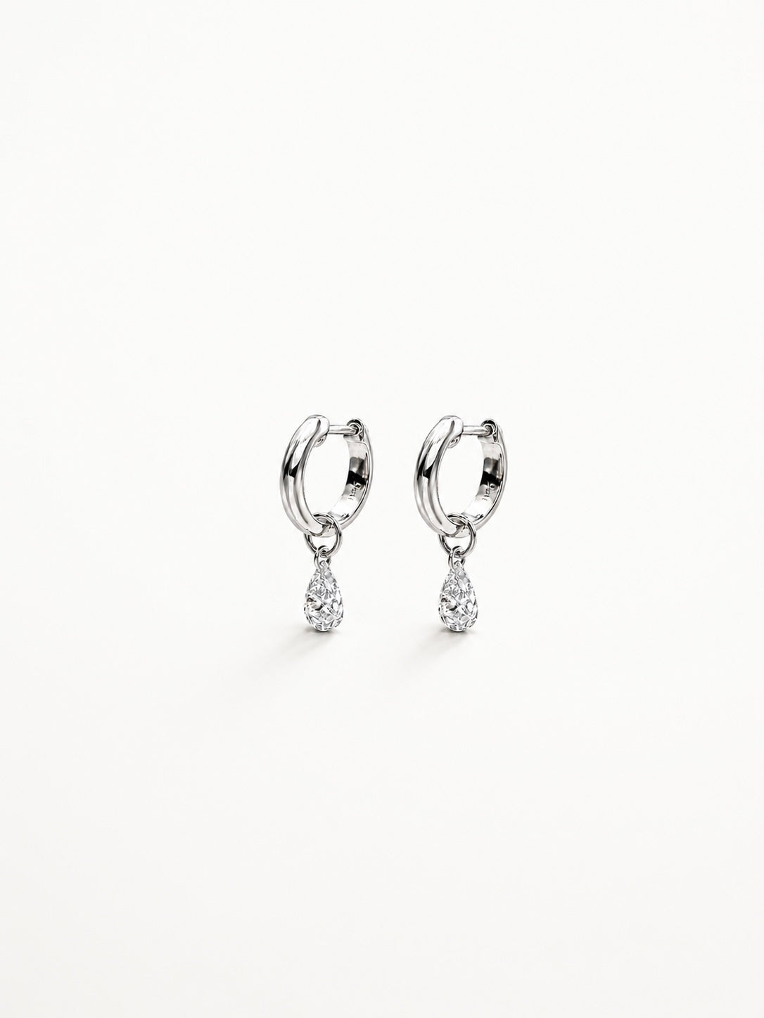 PEAR DROP HOOPS