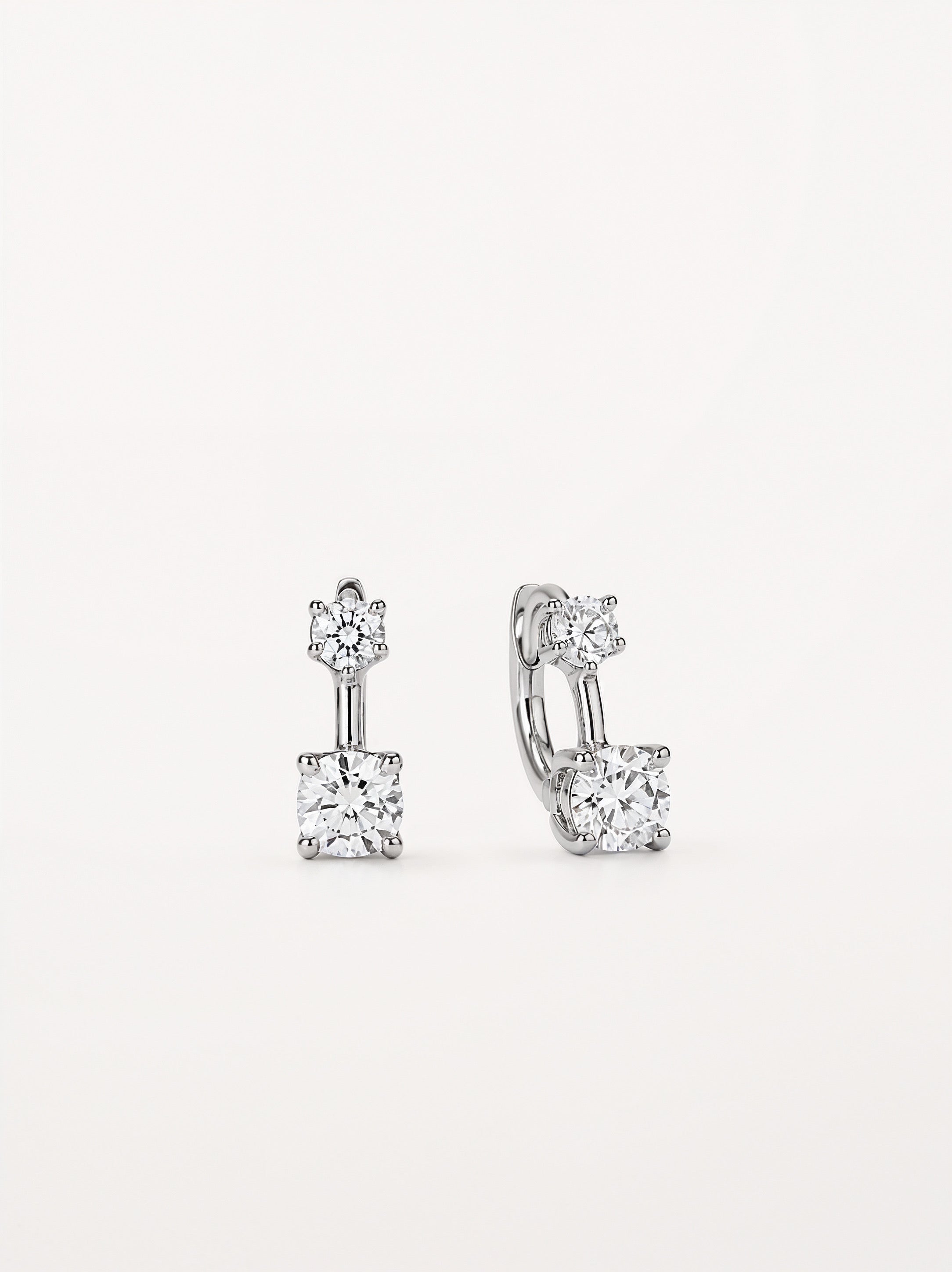 TWIN DIAMOND HUGGIES