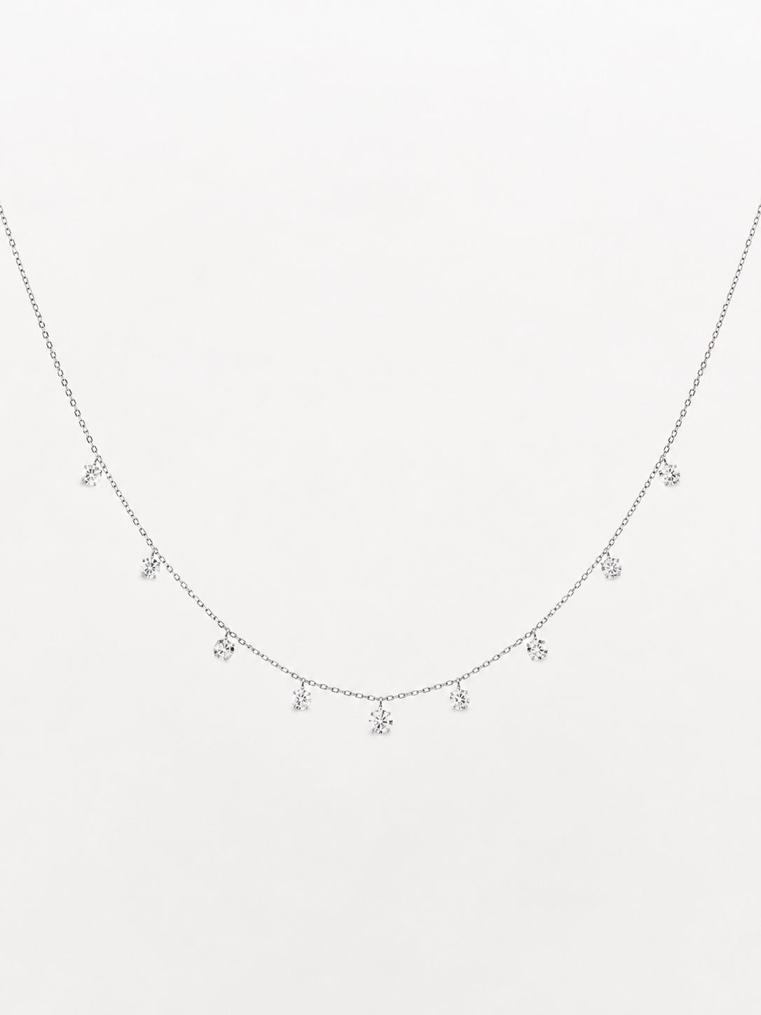 DEWDROP DIAMOND NECKLACE