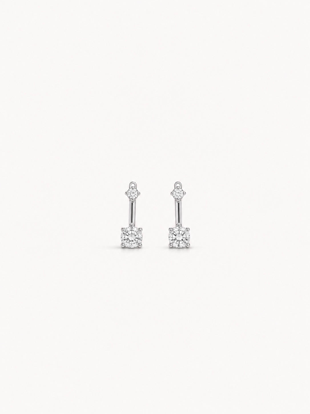 FLOATING DIAMOND STUDS